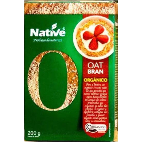 Native Farelo de Aveia Orgânico Oat Bran 200g