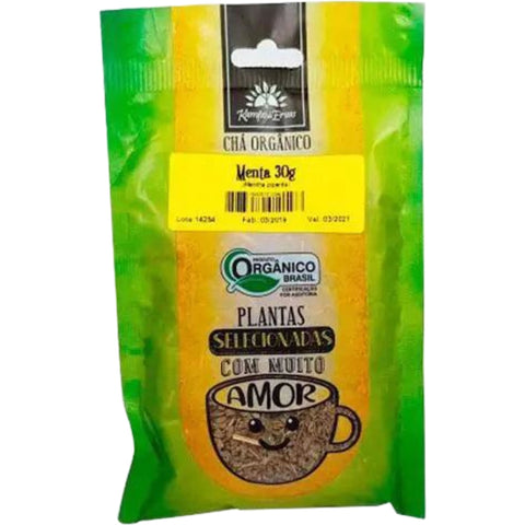 Kampo de Ervas Chá de Menta Orgânico 30g