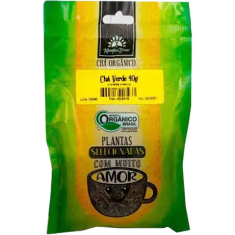 Kampo de Ervas Chá Verde Orgânico 40g