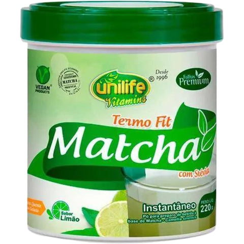 Unilife Matchá Instantâneo Limão 220g