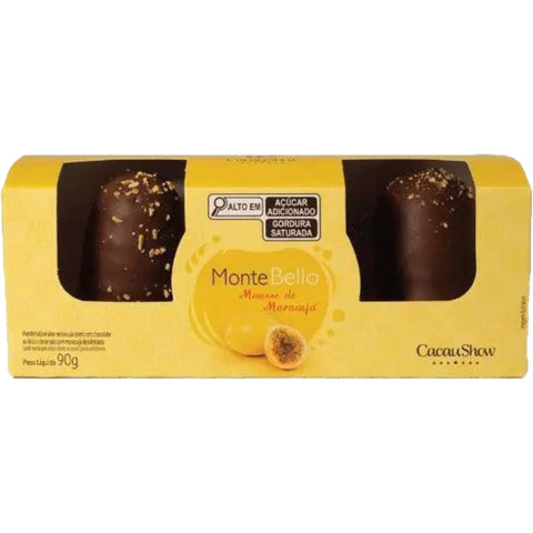 Cacau Show Caixa Montebelo Mousse Maracujá 90g