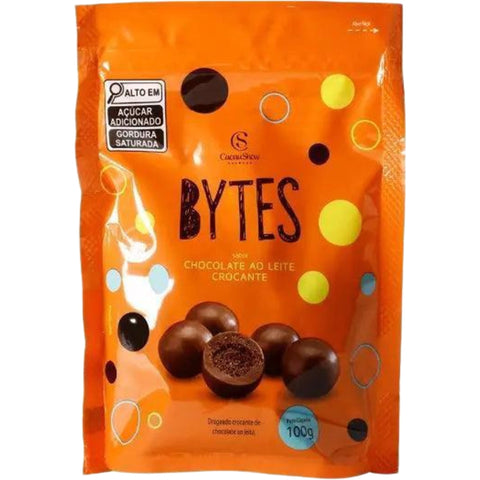 Cacau Show Drageado Bytes Crocante ao Leite 100g