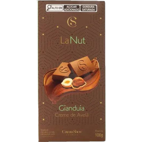 Cacau Show Tablete Lanut Avelã 100g