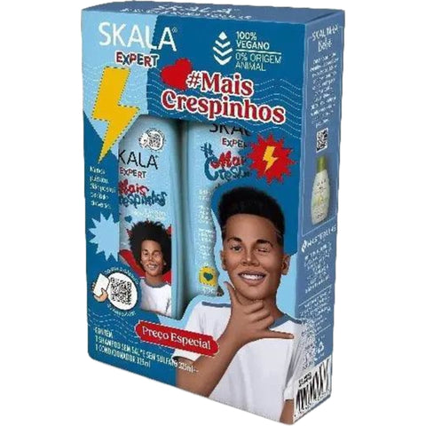 Skala Kit Shampoo e Condicionador Mais Crespinhos (2x325ml)