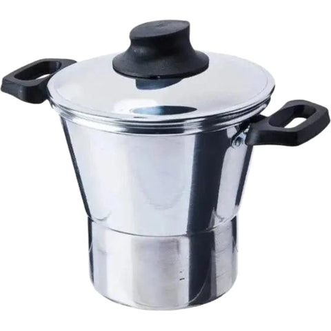 Nigro Cuscuzeiro Alumínio Polido 18cm/ 3,0L