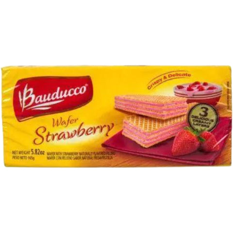 Bauducco Wafer Morango 142g