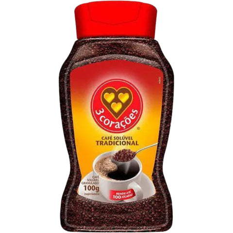 Café Solúvel Três Corações 100g
