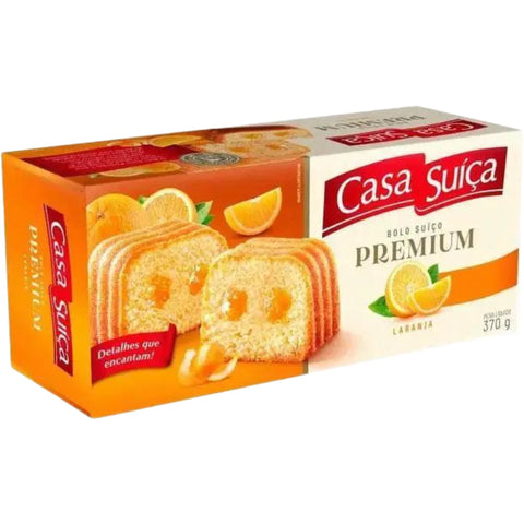CASA SUIÇA Bolo de Laranja Premium 370g