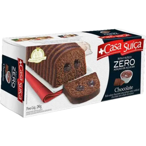 CASA SUIÇA Bolo de Chocolate Zero Açúcar 280g