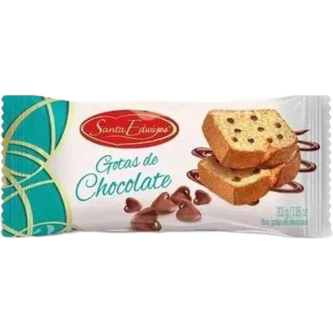 Santa Edwiges Bolo Baunilha com Gotas de Chocolate 200g