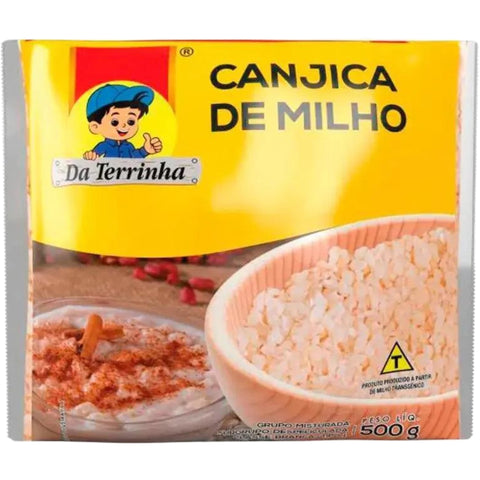 Da Terrinha Canjica de Milho Branca 500g