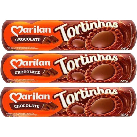 Marilan Tortinhas Chocolate 3x140g