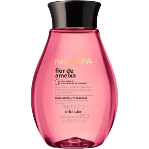 O Boticário Óleo Desodorante Hidratante Corporal Nativa SPA Flor de Ameixa 200ml