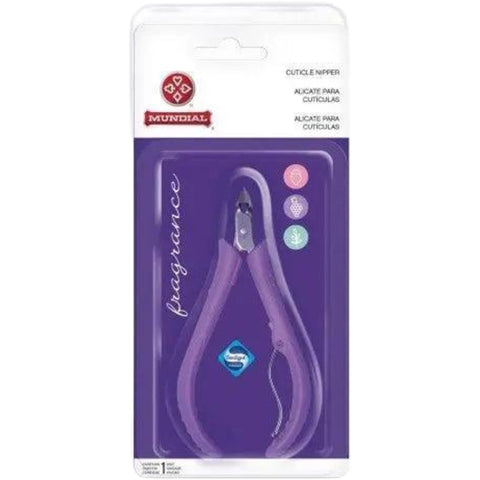 Alicate de Cutícula Fragrance Lilás (aroma de uva) Mundial