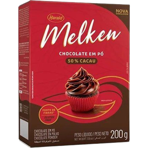 Harald Chocolate em pó 50% cacau Melken 200g
