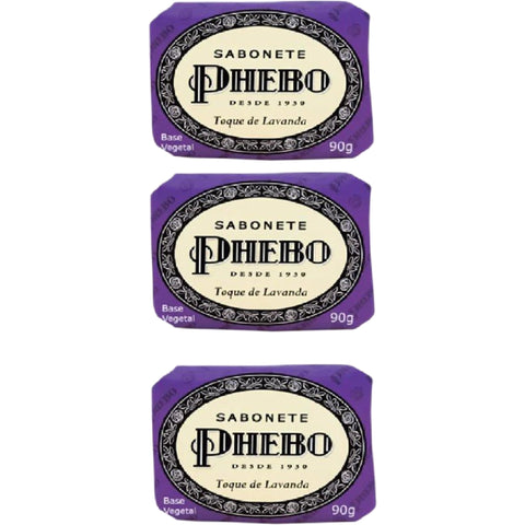 Phebo Sabonete Toque de Lavanda 3x90g