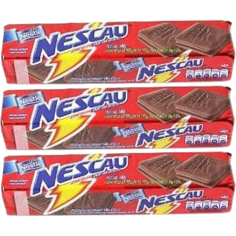 Nestlé Biscoito Recheado Nescau 3x140g