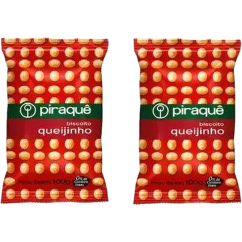 Piraquê Biscoito Salgadinho Queijinho 2x100g