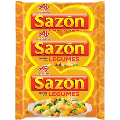 Ajinomoto Tempero Sazón Legumes 3x60g
