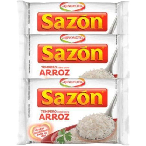 Ajinomoto Tempero Sazón Arroz 3x60g