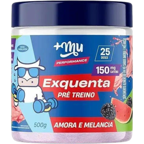 Exquenta +Mu Performance - Pré-Treino - Amora e Melancia - 300g