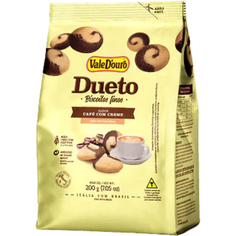 Vale D'Ouro Biscoitos Finos Sabor Café com Creme Espiral 200g