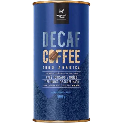 Bic Café Torrado E Moído Descafeinado 100% Araa Member's 500g