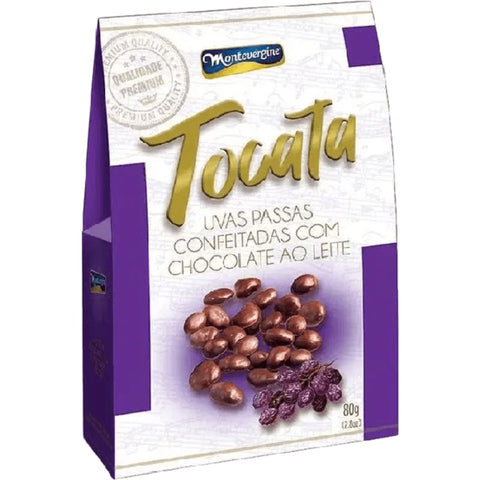 Montevérgine Tocata Uva passas c/ chocolate ao leite 80g