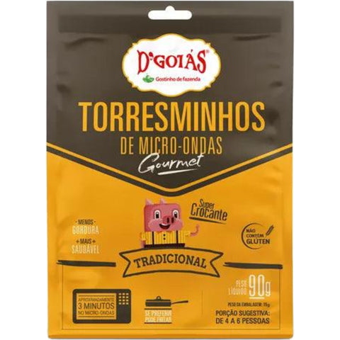 Torresmo De Micro-ondas D'goiás Tradicional 90g