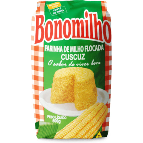 Bonomilho Flocos de Milho Cuscuz 500g