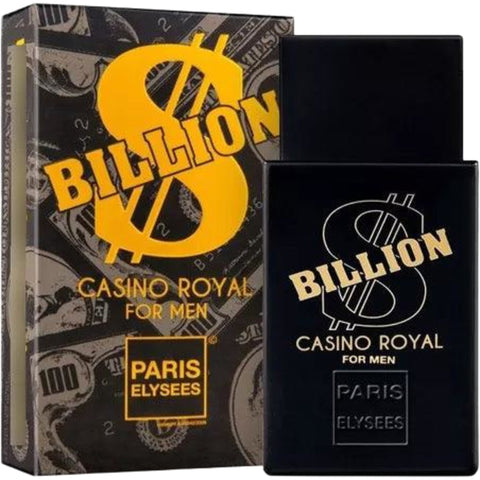 Perfume Masculino Billion Casino Royal Edt Paris Elysees 100ml