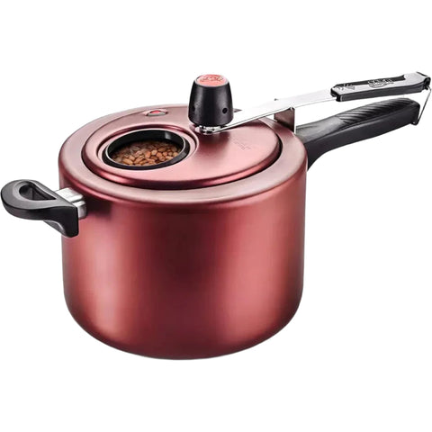 Panela De Pressão Cereja Com Visor 4,5L 6023 Mta
