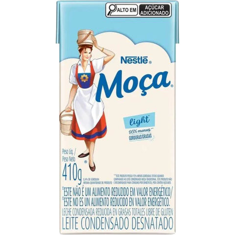 Nestlé Leite Condensado Desnatado Moça Light - 410g