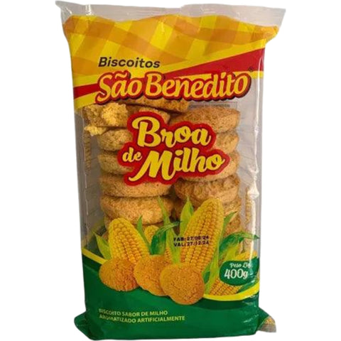 SÃO BENEDITO Biscoito Broa de milho 400g