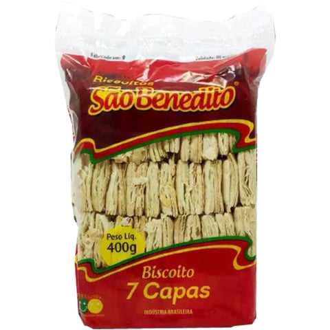 SÃO BENEDITO Biscoito Folhado 7 capas 300g