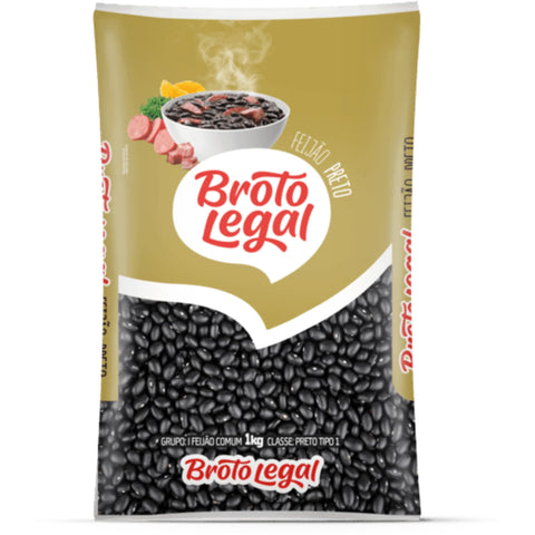 Broto Legal Feijão Preto Tipo 1 1kg