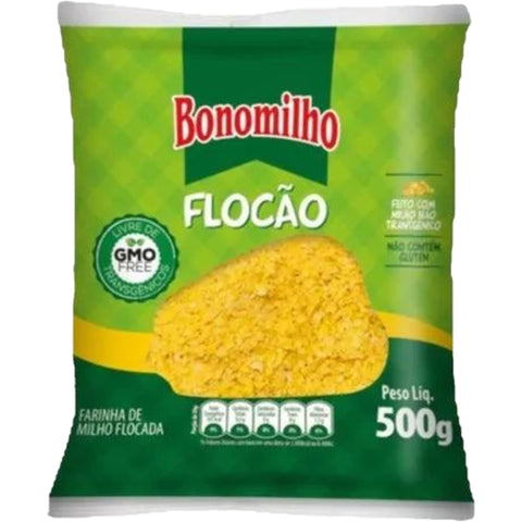Bonomilho Farinha de Milho Flocada Sem Glúten 500g