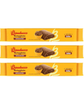Biscoito Bauducco Recheadinho Brigadeiro 3x104g - MEUBRASILONLINE