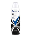 Desodorante Feminino Invisible Rexona 150ml - MEUBRASILONLINE
