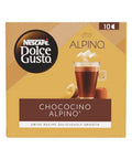 Café Nescafé Dolce Chococino Alpino (10 Capsulas) 240g - MEUBRASILONLINE