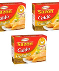 Caldo SAZÓN® Galinha 3 x 37.5g - MEUBRASILONLINE