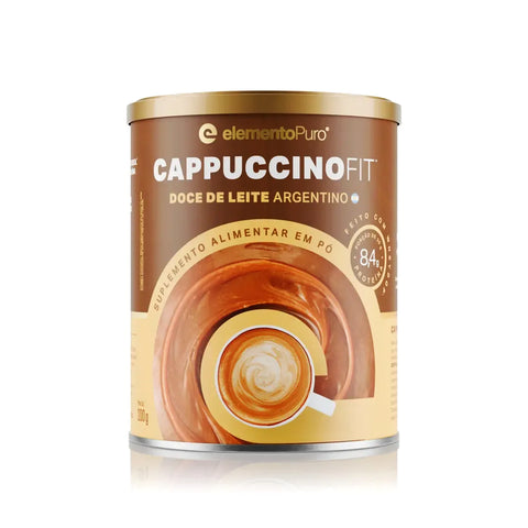 Cappuccino Fit Elemento Puro com Whey e Colágeno Verisol Pote (200g)