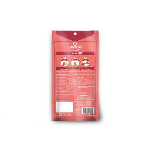Snack Origens Creminho Sabor Carne para Gatos 2x60 g