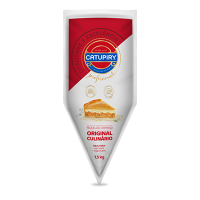 Catupiry Queijo catupiry Bisnaga 1.5kg - MEUBRASILONLINE