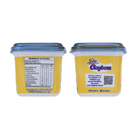 Margarina Cremosa com Sal Claybom Pote 500g