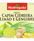 Cha Capim Cidreira Limao e Gengibre Madrugada 10g - MEUBRASILONLINE