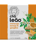 Cha de Maracuja Laranja e Gengibre Leao 23g - MEUBRASILONLINE