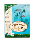 Chá Misto Orgânico Capim Limão e Laranja Tribal 22,5g - MEUBRASILONLINE
