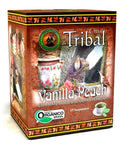 Chá Orgânico Mate Sabor Baunilha e Pêssego Tribal 22,5g - MEUBRASILONLINE