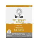 Cha Vitaminico Mel, Gengibre e Curcuma Leao 20g - MEUBRASILONLINE